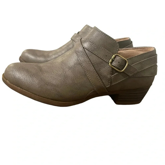 ✨ LifeStride Adley Shootie Women’s Size 7 Taupe Brown Booties NWOT ✨ - Picture 4 of 6